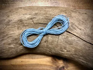 Waxed Irish Linen - Sky Blue