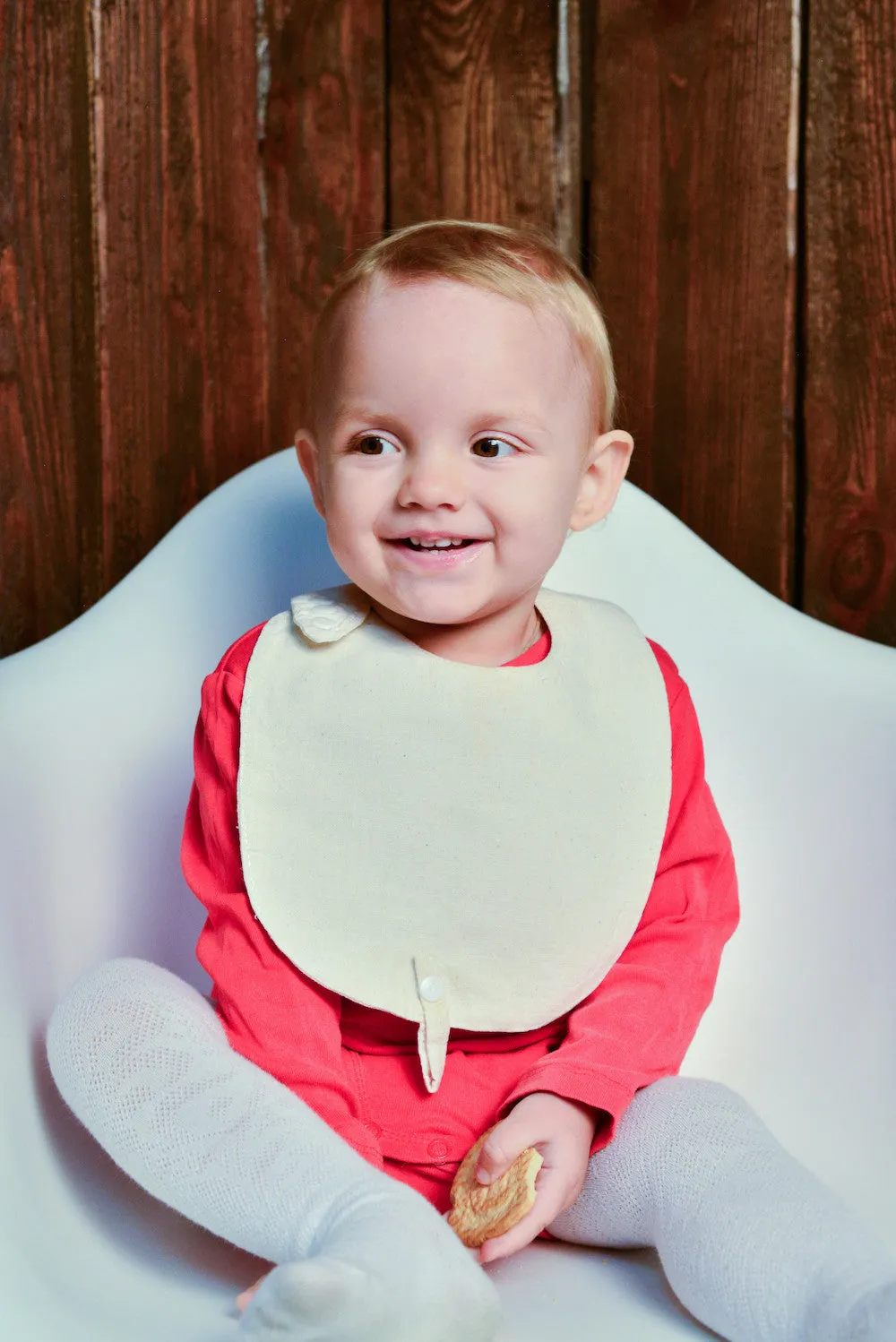 Waxed Linen Baby Bibs