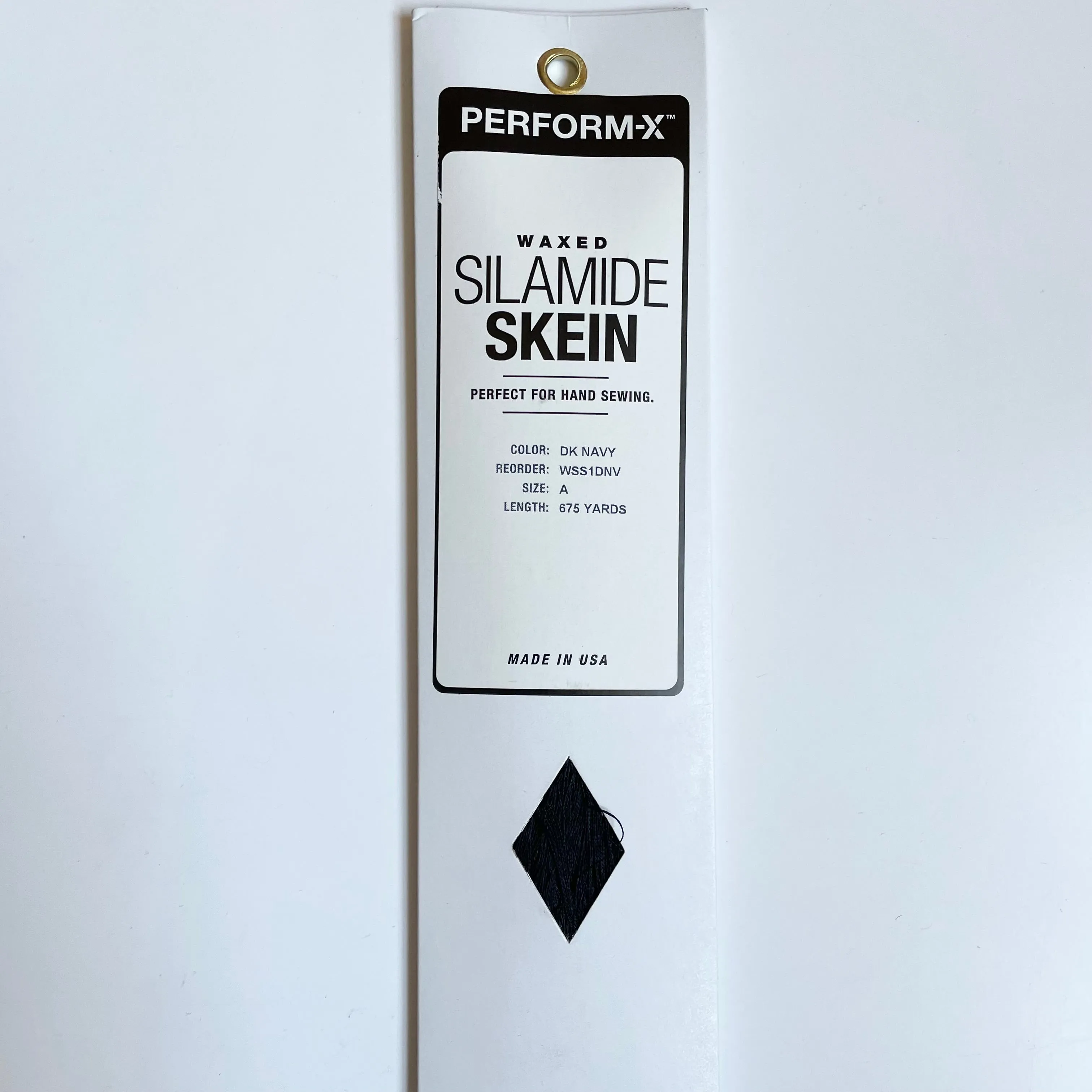 Waxed Silamide Thread