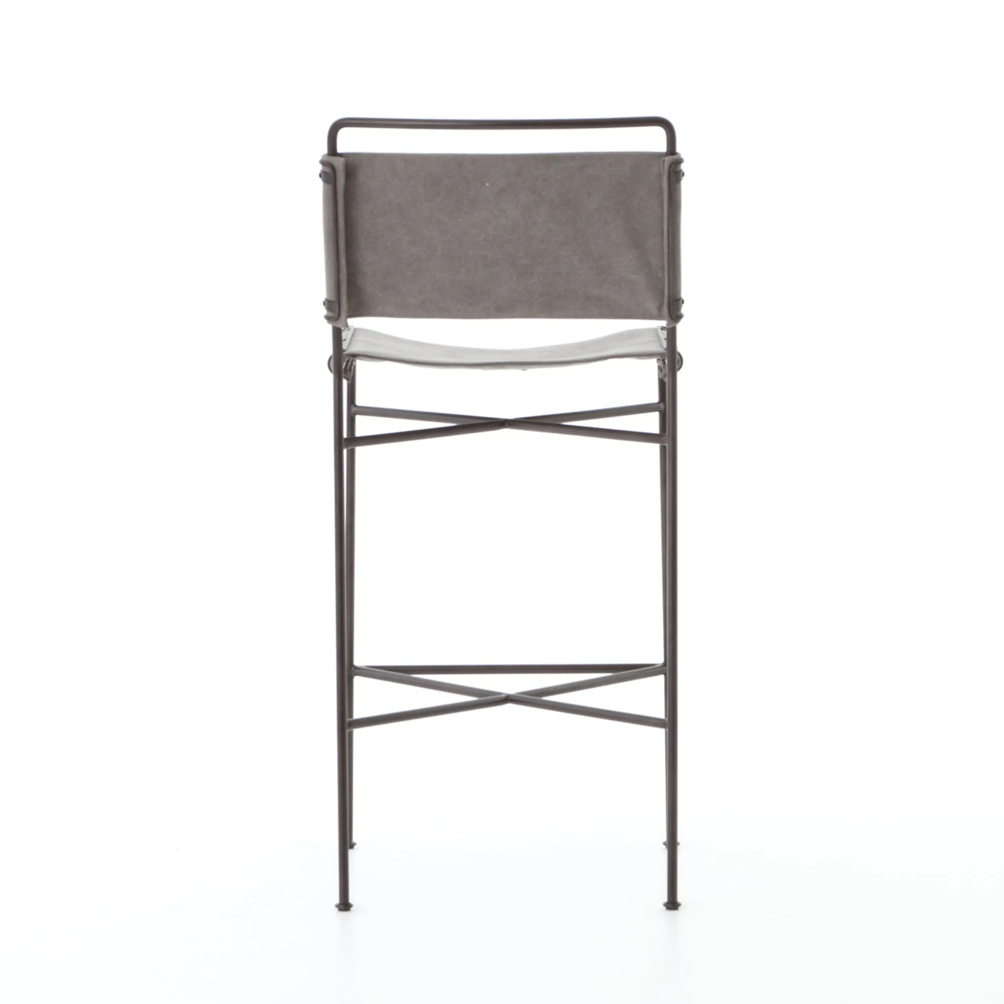 Wharton Counter Stool-Stonewash Grey
