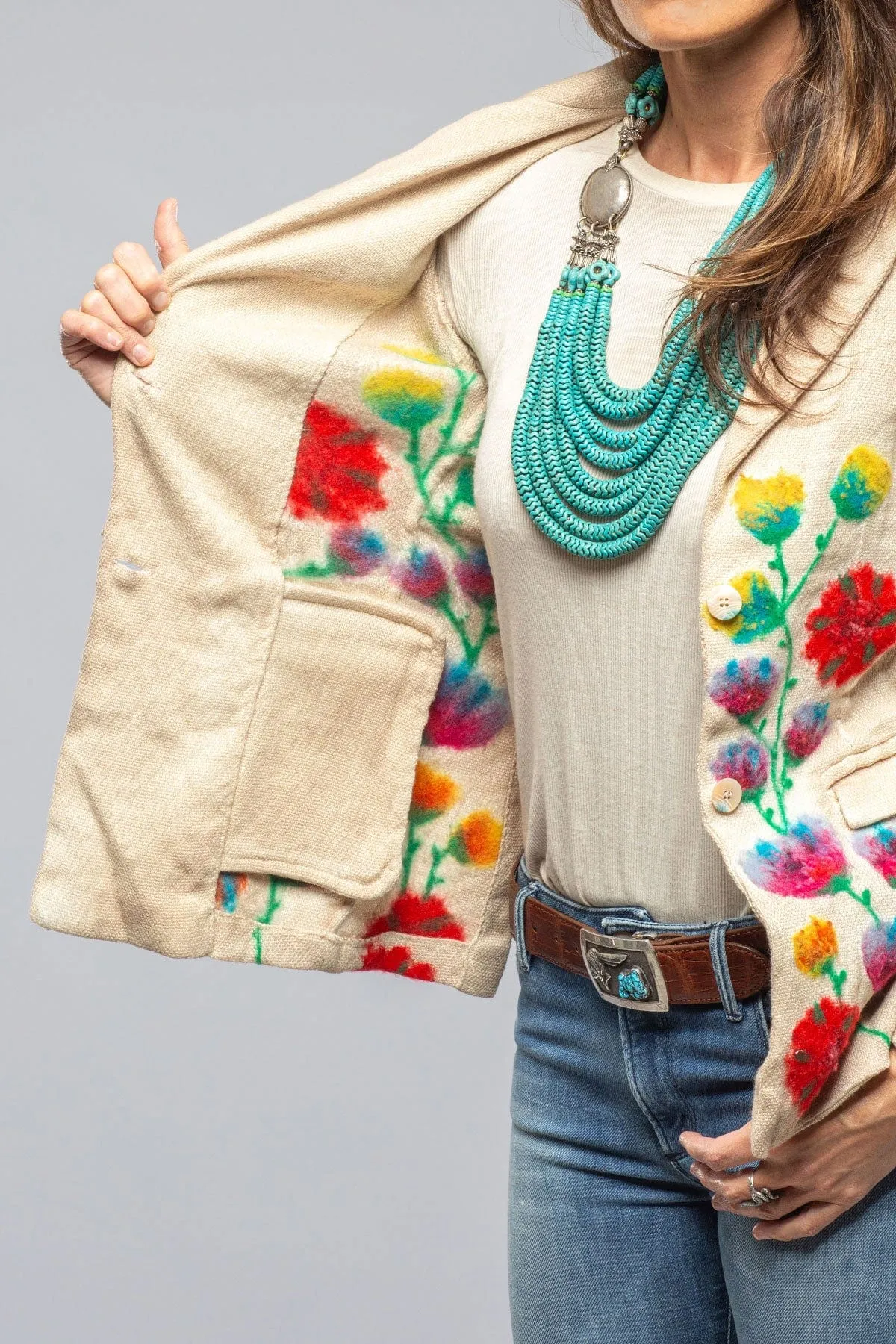 Wildflower Jacket In Burro