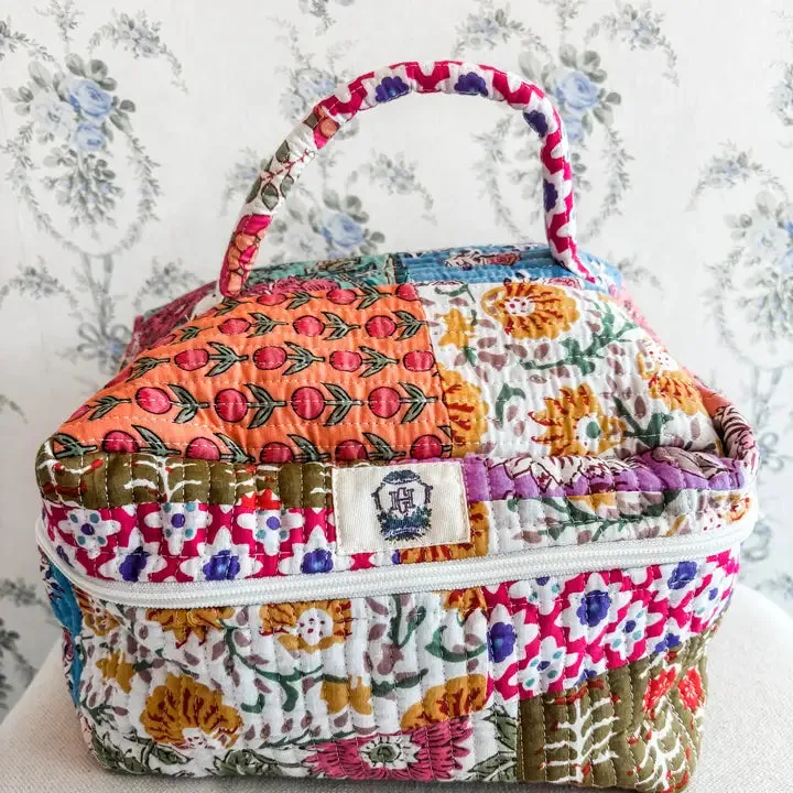 Wildflower Patch Cosmetic Bag