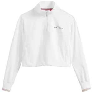 Wilson Davenport Woven Pop Over Women's White