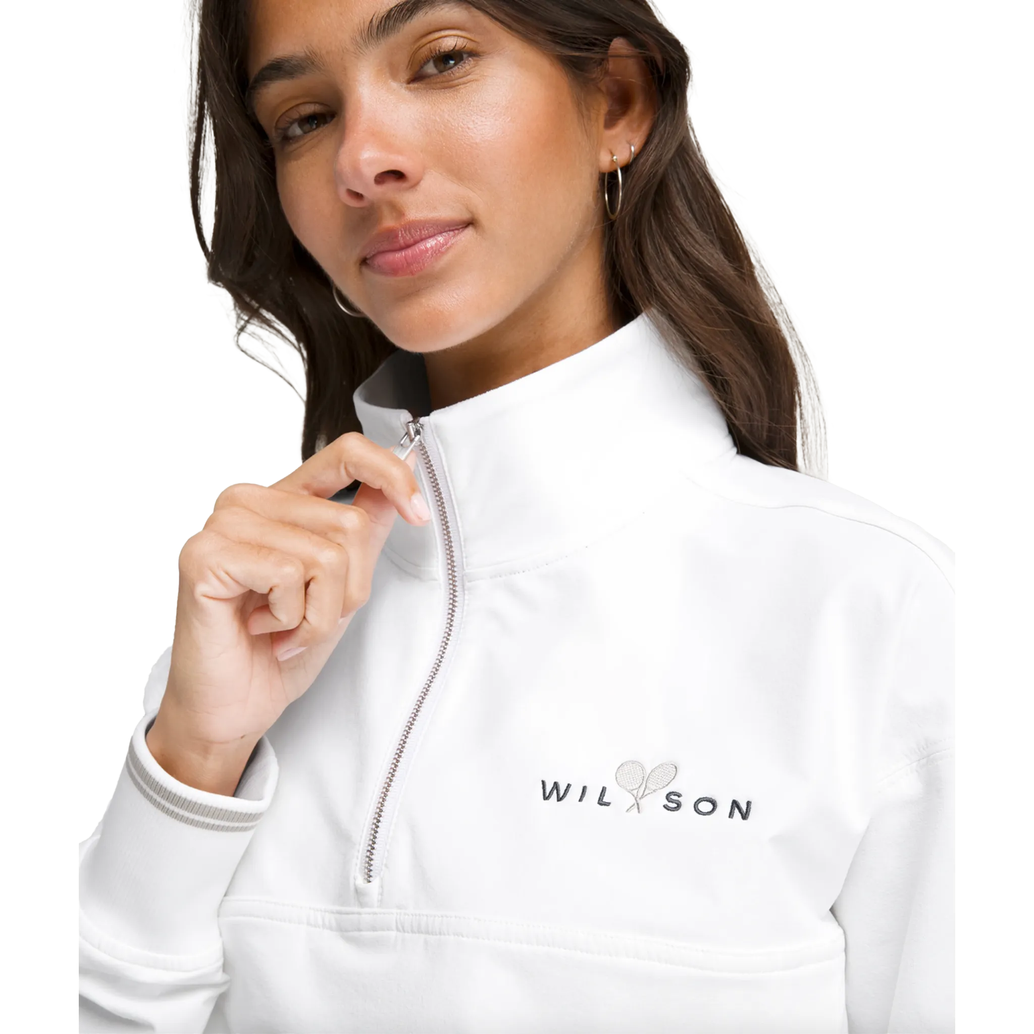 Wilson Davenport Woven Pop Over Women's White