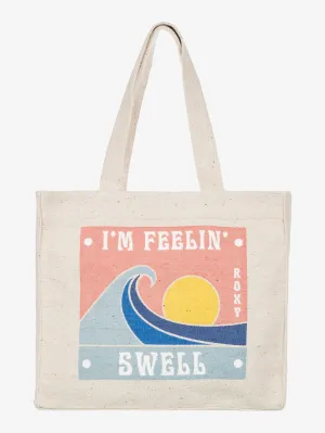 Womens Drink The Wave Tote Bag