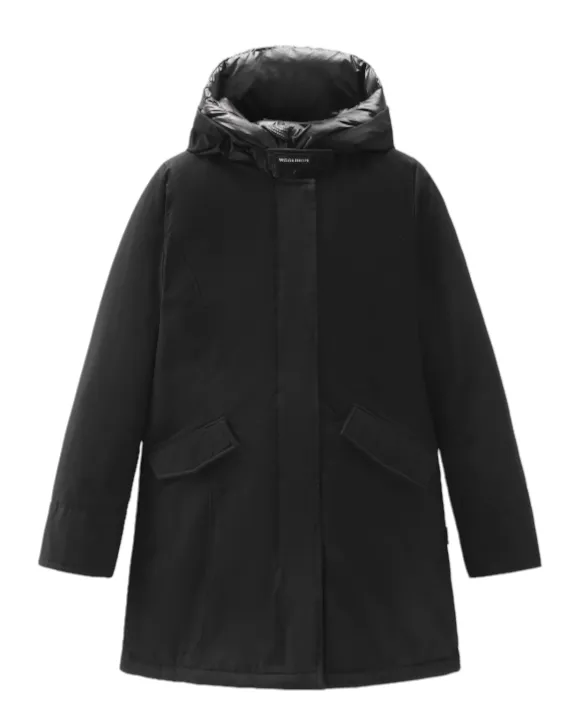 Woolrich Women's Arctic Down Parka Coat Black