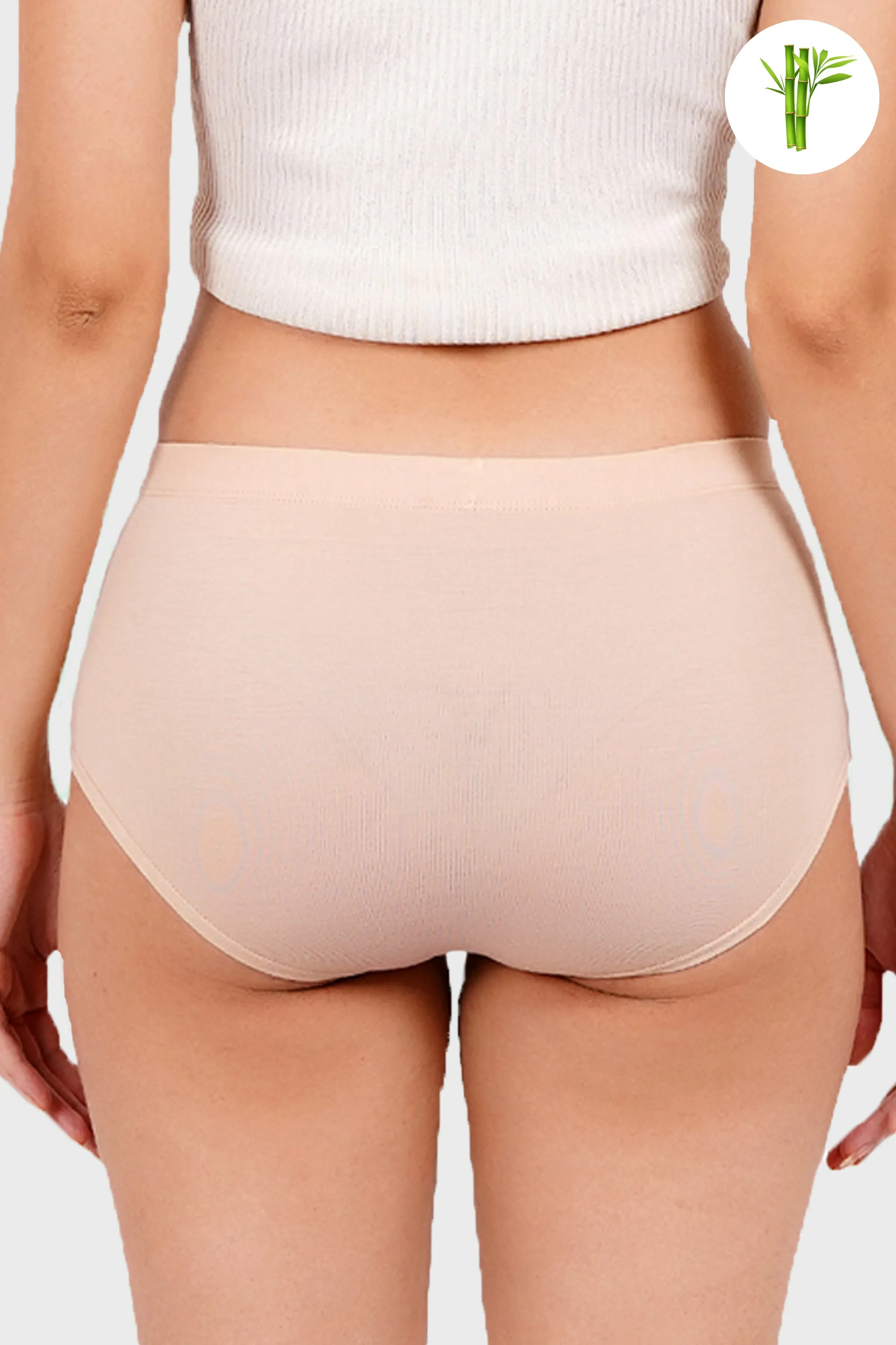 World's 1st Micro Bamboo Hipster - Nude Almond