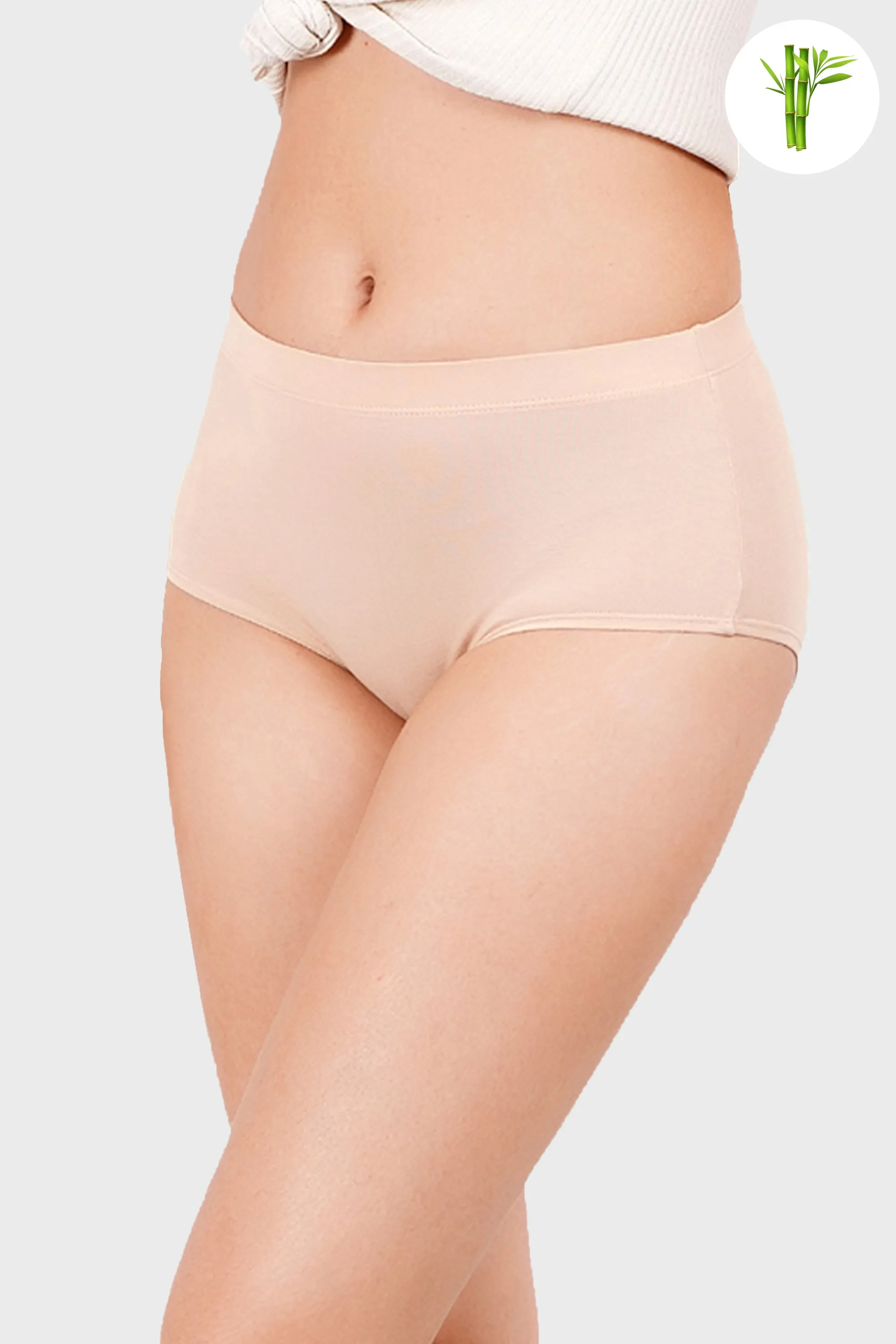 World's 1st Micro Bamboo Hipster - Nude Almond