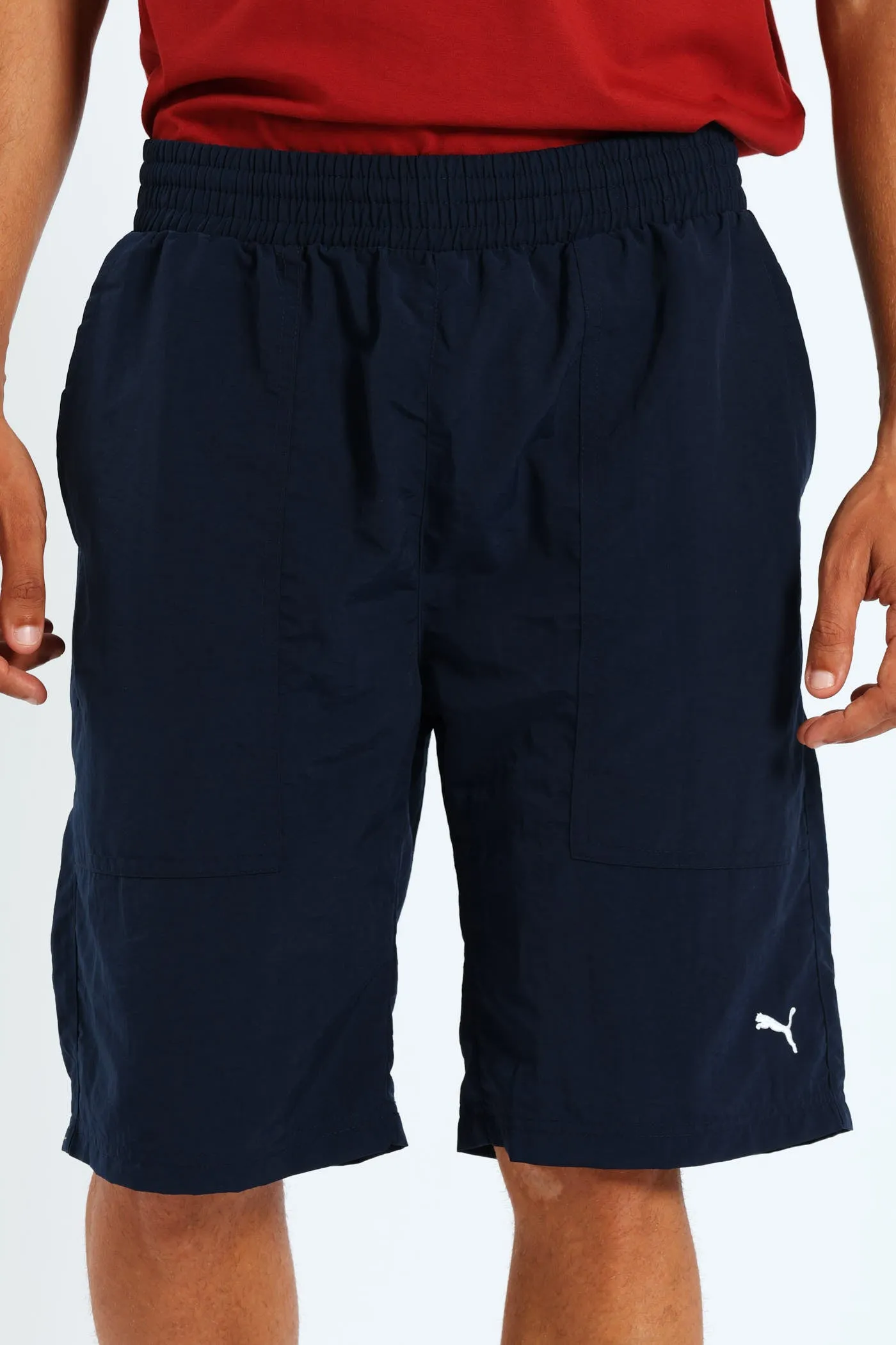 Woven Pocket Shorts - Dark Navy