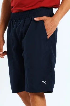 Woven Pocket Shorts - Dark Navy