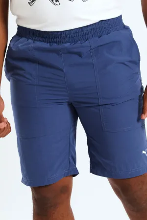 Woven Pocket Shorts - Petrol