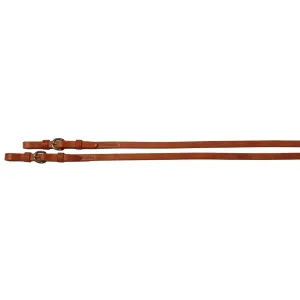 WR Signature Harness Leather Reins w/ Buckle - 5/8" - 7'-7'11"