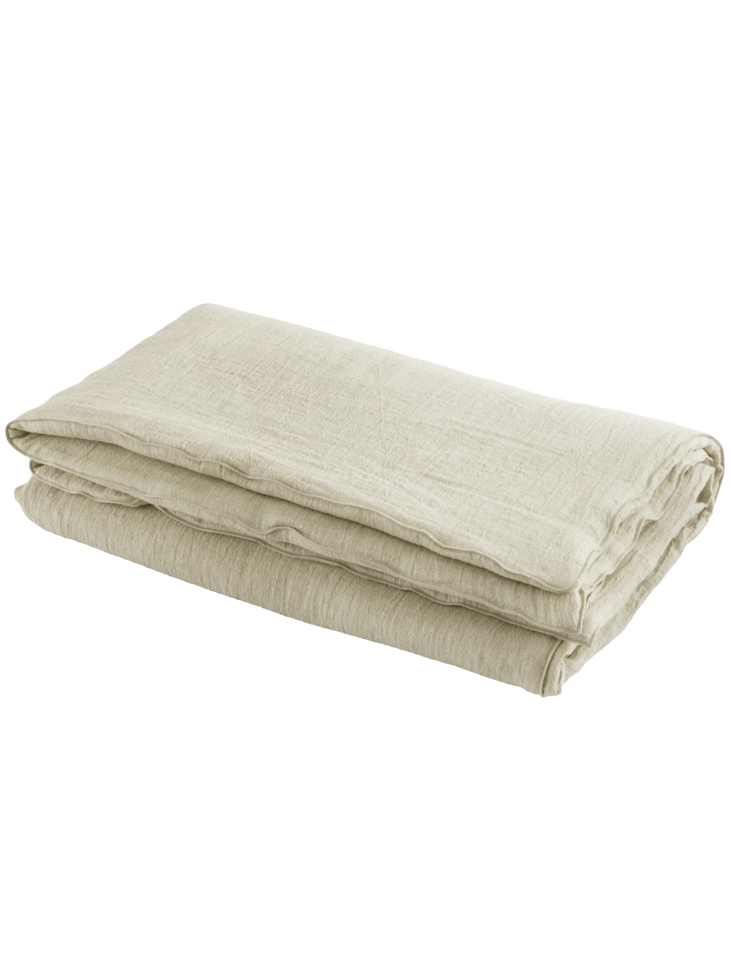 XL Linen Crepon Cocoon in Fior di Latte