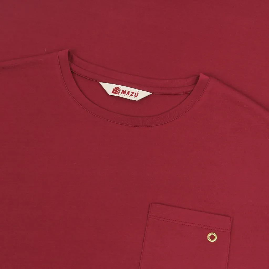 Zhu T-Shirts - Tanbark Red